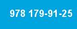 978 179-91-25